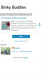 Mobile Screenshot of binkybuddies.blogspot.com