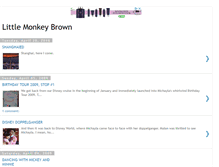 Tablet Screenshot of littlemonkeybrown.blogspot.com