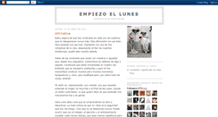 Desktop Screenshot of empiezoellunes.blogspot.com