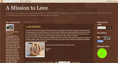 Desktop Screenshot of amissiontolove.blogspot.com