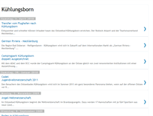 Tablet Screenshot of ostseebad-kuehlungsborn.blogspot.com