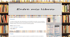 Desktop Screenshot of entremislibros.blogspot.com