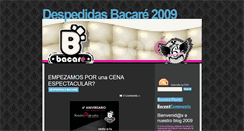 Desktop Screenshot of despedidasbacare2009.blogspot.com