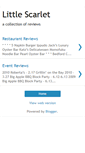 Mobile Screenshot of littlescarlet-reviews.blogspot.com