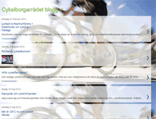 Tablet Screenshot of cykelborgarradet.blogspot.com