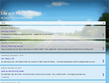 Tablet Screenshot of liteandfit.blogspot.com