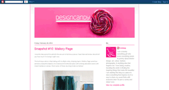Desktop Screenshot of designdolci.blogspot.com
