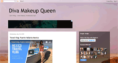 Desktop Screenshot of divamakeupqueen.blogspot.com