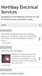 Mobile Screenshot of northbayelectricalservices.blogspot.com