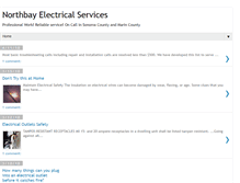 Tablet Screenshot of northbayelectricalservices.blogspot.com