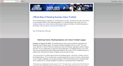 Desktop Screenshot of expressindoorfootball.blogspot.com