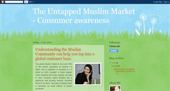 Desktop Screenshot of muslimmarketproductsandservices.blogspot.com