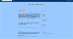 Desktop Screenshot of frafilippolippi23.blogspot.com