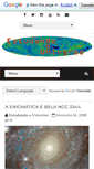 Mobile Screenshot of estudandouniverso.blogspot.com
