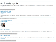 Tablet Screenshot of mrfriendlysaysso.blogspot.com