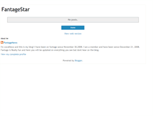 Tablet Screenshot of fantagestar.blogspot.com
