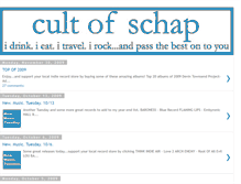 Tablet Screenshot of cultofschap.blogspot.com