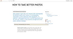 Desktop Screenshot of howtotakebetterphotos.blogspot.com