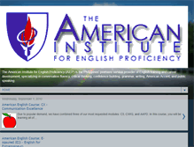 Tablet Screenshot of american-english-proficiency.blogspot.com