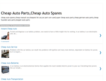 Tablet Screenshot of cheapautopartss.blogspot.com