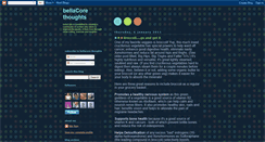 Desktop Screenshot of bellacoreblog.blogspot.com