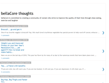Tablet Screenshot of bellacoreblog.blogspot.com