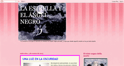 Desktop Screenshot of laestrellayelangelnegro.blogspot.com