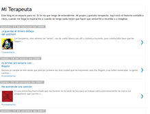 Tablet Screenshot of miterapeuta.blogspot.com