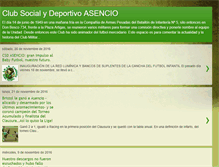 Tablet Screenshot of clubsocialydeportivoasencio.blogspot.com