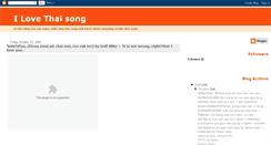 Desktop Screenshot of ilovethaisong.blogspot.com