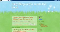 Desktop Screenshot of gabyborgesenlanovelaevaluna.blogspot.com