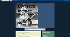 Desktop Screenshot of corretazmanias.blogspot.com