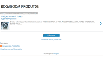 Tablet Screenshot of bogaboomprodutos.blogspot.com
