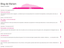 Tablet Screenshot of mariamagdalenaaznar.blogspot.com