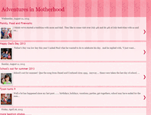 Tablet Screenshot of mymommyhoodadventures.blogspot.com