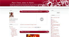 Desktop Screenshot of parttimeonlinejobsdelhi.blogspot.com