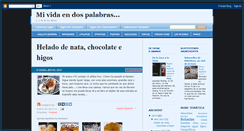 Desktop Screenshot of mividaendospalabras.blogspot.com