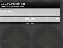 Tablet Screenshot of lacarconnection.blogspot.com