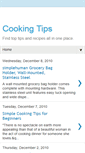 Mobile Screenshot of cookingtips100.blogspot.com