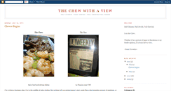 Desktop Screenshot of chewwithaview.blogspot.com
