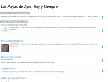 Tablet Screenshot of losmayasdeayerhoyysiempre.blogspot.com