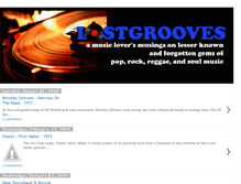 Tablet Screenshot of lostgrooves.blogspot.com