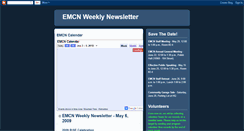 Desktop Screenshot of emcn-weekly-newsletter.blogspot.com