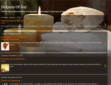 Tablet Screenshot of helpersofjoy.blogspot.com