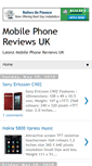 Mobile Screenshot of phonesreviewsuk.blogspot.com