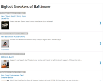 Tablet Screenshot of bigfootsneakers.blogspot.com