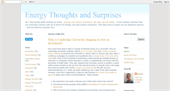 Desktop Screenshot of energy-surprises.blogspot.com
