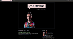 Desktop Screenshot of kylestevensmusic.blogspot.com