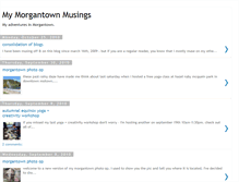 Tablet Screenshot of mymorgantownmusings.blogspot.com