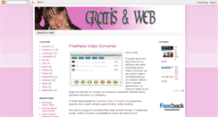 Desktop Screenshot of gratiseweb.blogspot.com